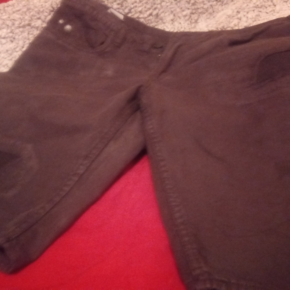 Mens slim fit jean shorts waist 34